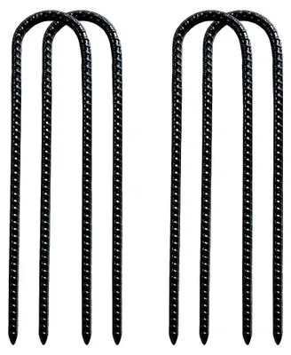 Produktbild von Bodenanker für Zelte U-förmige Heringe 4 Stück 30 cm