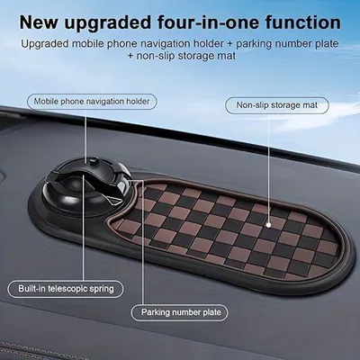 Produktbild von Antislipmat für das Auto, multifunktionale Mathe, geeignet für das Autodashboard und als Telefonhalter.
