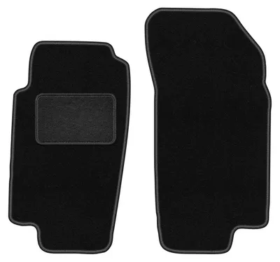 Zdjęcie produktu dla Wielganizator dywaniki welurowe LUX przednie do Ford Scorpio MK2 kombi, sedan (1994-1998) - czarne dywaniki samochodowe BASIC komplet (2 szt.)
