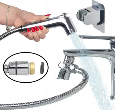 Obrázok produktu pre Bidetová súprava Sprchová hlavica Hadica pre umývadlovú batériu MIA Bidet