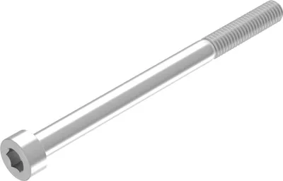 Zdjęcie produktu dla SECCARO śruba z łbem walcowym M6 x 80 mm, stal nierdzewna V2A VA A2, DIN 912 / ISO 4762, gniazdo sześciokątne, gwint częściowy, 20 szt