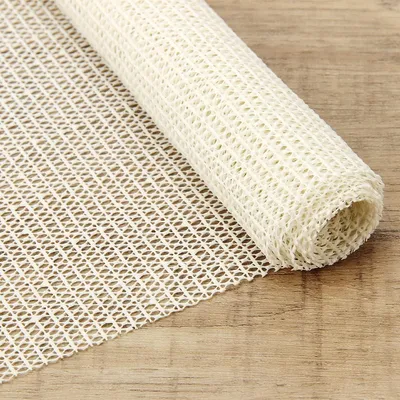 Antirutsch-Teppichunterlage 120x200 cm, beige, für Parkett & Fliesen