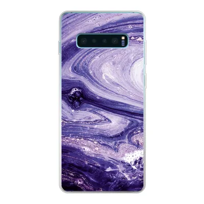Produktbild von MuchoWow® Handyhülle Schutzhülle Hülle für Samsung Galaxy S10 Plus Marmor - Naturstein - Glitzer Silikon Softcase Handy Hülle - Schutzhülle