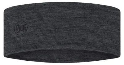 Image de Buff Lightweight Merino Stirnband gris uni