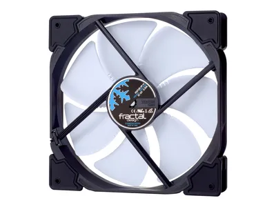 Produktbild von Fractal Design Venturi HP-14 PWM, Ventilator, 14 cm, 400 RPM, 1500 RPM, 132,7 m³/h, Schwarz, Grau