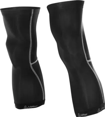 Produktbild von Loeffler Thermo Kniewärmer Schwarz L Herren,Damen Schwarz L