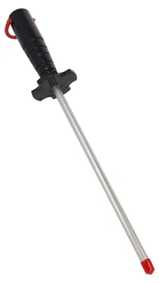 Produktbild von DMT Diamond Steel™ Diamant Schleifstab 10" Fein | Messerschärfer in Profiqualität | 25cm Wetzstahl für Messer und Werkzeuge | USA | DS0F