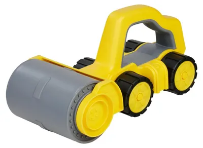 Produktbild von Big Power Worker Griffy Walze - Baustellenfahrzeug für Kleinkinder, perfekt zu g