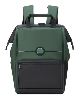 Produktbild von DELSEY PARIS Freizeitrucksack Rucksack mit Laptopfach Turenne Soft Backpack 14" 24L Green dunkelgrün