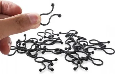 Produktbild von Kabelbinder Kabel Clip drehbar 20 Stück Größe L in Schwarz