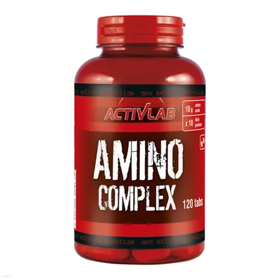 Zdjęcie produktu dla Amino Complex 120 tabletek, granat, BCAA, arginina, masa mięśniowa Activlab