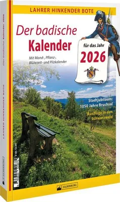 Produktbild von Lahrer Hinkender Bote Kalender 2026 – Ausführliches Kalendarium, Erntezeiten, Mundartgedichte