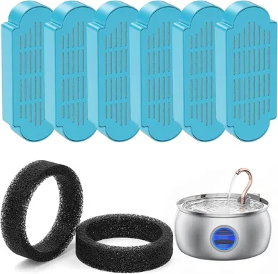 Productafbeelding van Vervangfilterset voor Kattenfontein met 6 Filters
