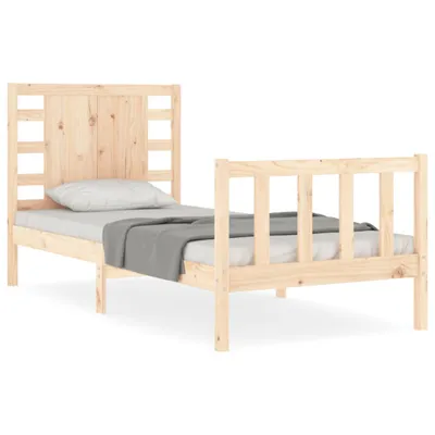 Immagine prodotto di vidaXL Letto in legno massiccio senza materasso 90x200 in legno di pino