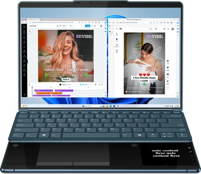 Produktbild von Lenovo Yoga Book 9 13IMU9, Intel Core Ultra 7, 33,8 cm (13.3"), 2880 x 1800 Pixel, 16 GB, 1 TB, Windows 11 Home