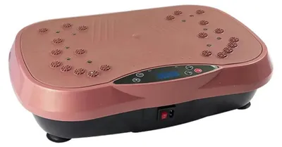Productafbeelding van Trillingsplatform - Trainingsapparaat voor het hele lichaam - 200 W - 99 snelheidsniveaus - Afstandsbediening - Maximaal draagvermogen 150 kg - Roze