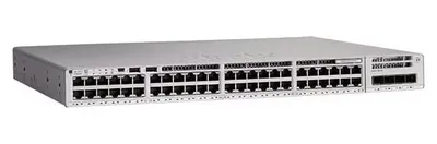 Image de Cisco Catalyst 9200 - Network Essentials - Commutateur - L3 - 48 x 10/100/1000 (PoE+) - Montable en rack - PoE+