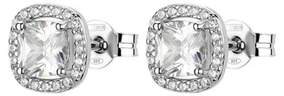 Immagine prodotto di Orecchini in argento scintillanti Fancy Infinite White FIW160