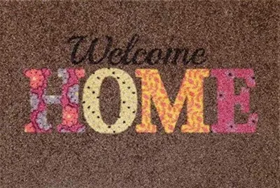 Produktbild von Famanu Fußmatte mit Text - 40x60 cm