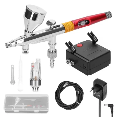 Obrázok produktu pre Viacúčelová profesionálna súprava vzduchového kompresora 0,3 mm, 20šC35 PSI vzduchové čerpadlo na výrobu modelov, DIY umelecké maľovanie