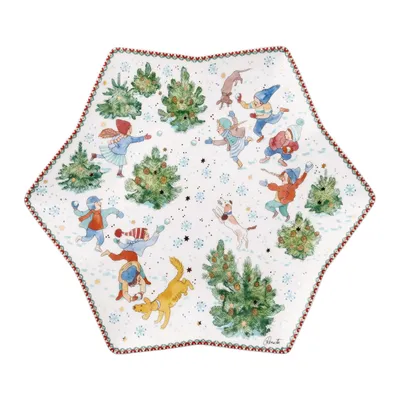 Image de Hutschenreuther Coupe en étoile 34 cm Jeux de Noël 02473-727496-25384