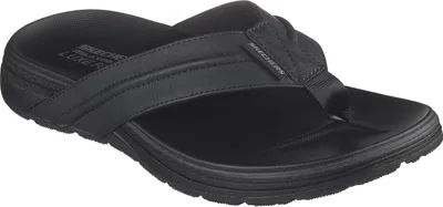 Zdjęcie produktu dla Sandały Skechers dla mężczyzn Relaxed Fit Patino Marlee z palcami 205111 BLK, kolor czarny, rozmiar: 43 EU