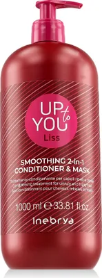 Zdjęcie produktu dla Inebrya Up To You Liss Smoothing 2 In 1 Conditioner & Mask 1000 ml