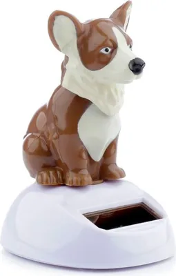 Produktbild von Corgi-Solarzellen-Solarkumpelfigur