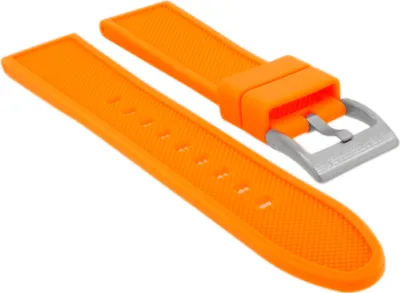 Produktbild von Nautica Uhrenarmband 20mm | Kunststoff orange | A11623M | A11625M