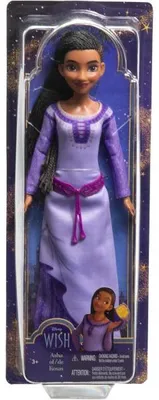 Image de Poupée asha royaume de rosas 30 cm - poupée mannequin disney wish - mattel