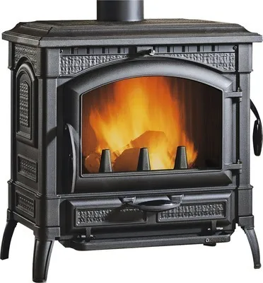 Produktbild von Kaminofen Nordica Extraflame Isotta Guss schwarz 11,9 kW