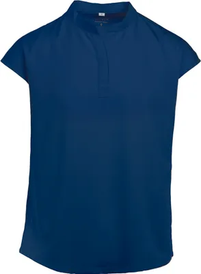 Produktbild von Blusen-Kasack, navy, S : S : navy : 73% Polyester 22% Viscose 5% Elasthan 180