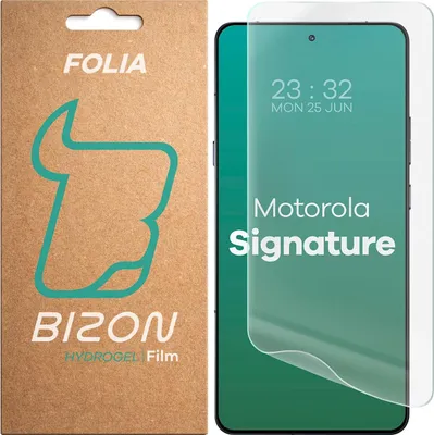 Produktbild von Hydrogel Folie für den Bildschirm für Motorola Signature, Bizon Glass Hydrogel Front, 1 Stück