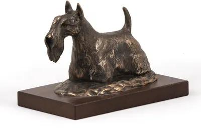 Image de Terrier écossais - statuette de chien, figurine de bureau, trophée pour exposition canine de la marque Art-Dog
