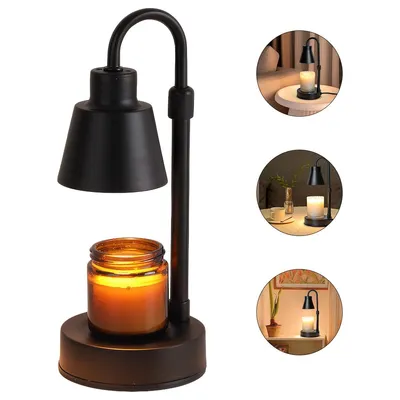 Produktbild von Kerzenwärmer Lampe, Elektrische Kerze Lampe Wärmer mit Timer, Einstellbare Höhe und Helligkeit, für große & kleine Jar Duftkerze