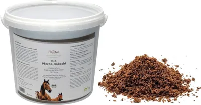 Produktbild von Bio Pferde-Bokashi 3,4 kg Probiotisches Ergänzungsfuttermittel für Pferde