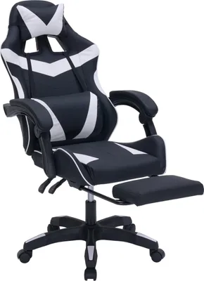 Produktbild von Gaming Stuhl Krit Eco Schwarz-Weiß