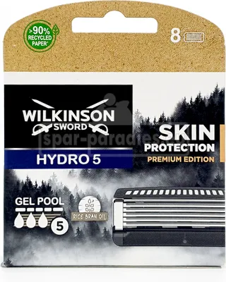 Produktbild von Wilkinson Hydro 5 Premium Edition Rasierklingen, 8er Pack