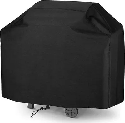 Produktbild von Unyqoos® Grillabdeckung 420D Oxford mit PVC-Beschichtung, wasserdicht & UV-beständig, windfest durch Kordelzug, Schutzhülle für Gasgrill 147 x 61 x 117 cm