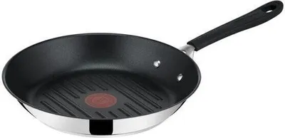 Produktbild von Tefal Grillpfanne 26cm Jamie Oliver Pfanne Edelstahl HomeCook für alle Herdarten