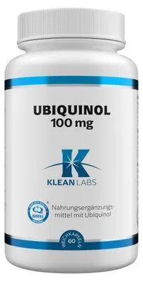 Produktbild von Ubiquinol Coenzym Q10 reduz.100 mg Klean Labs Kps. 60 St