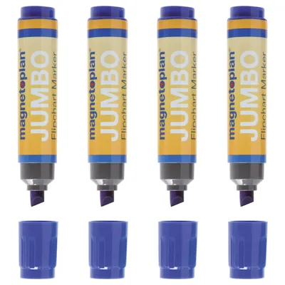 Produktbild von Jumbomarker blau 4St