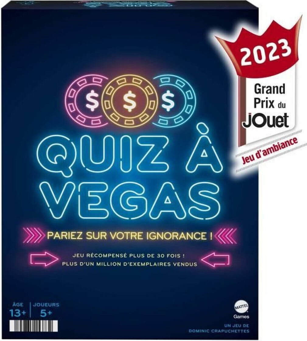 Quizspiel Mattel Quiz à Vegas (FR)