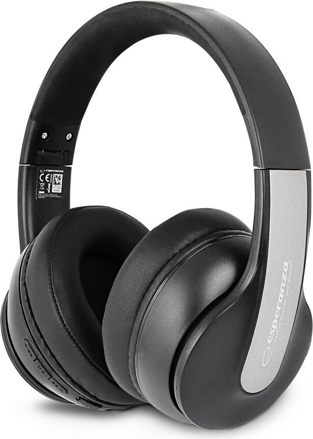Esperanza EH240 Bluetooth slúchadlá Headband, Black