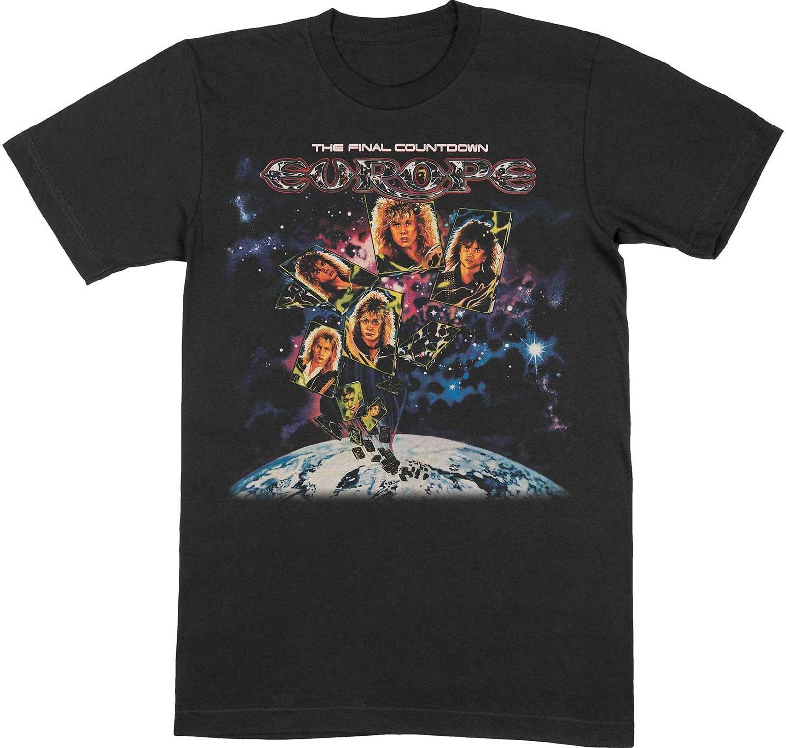 Foreigner Est. 1977 - Maglietta Uomo Unisex, Maniche Corte, Colore Nero, Cotone Morbido, Licenza Ufficiale