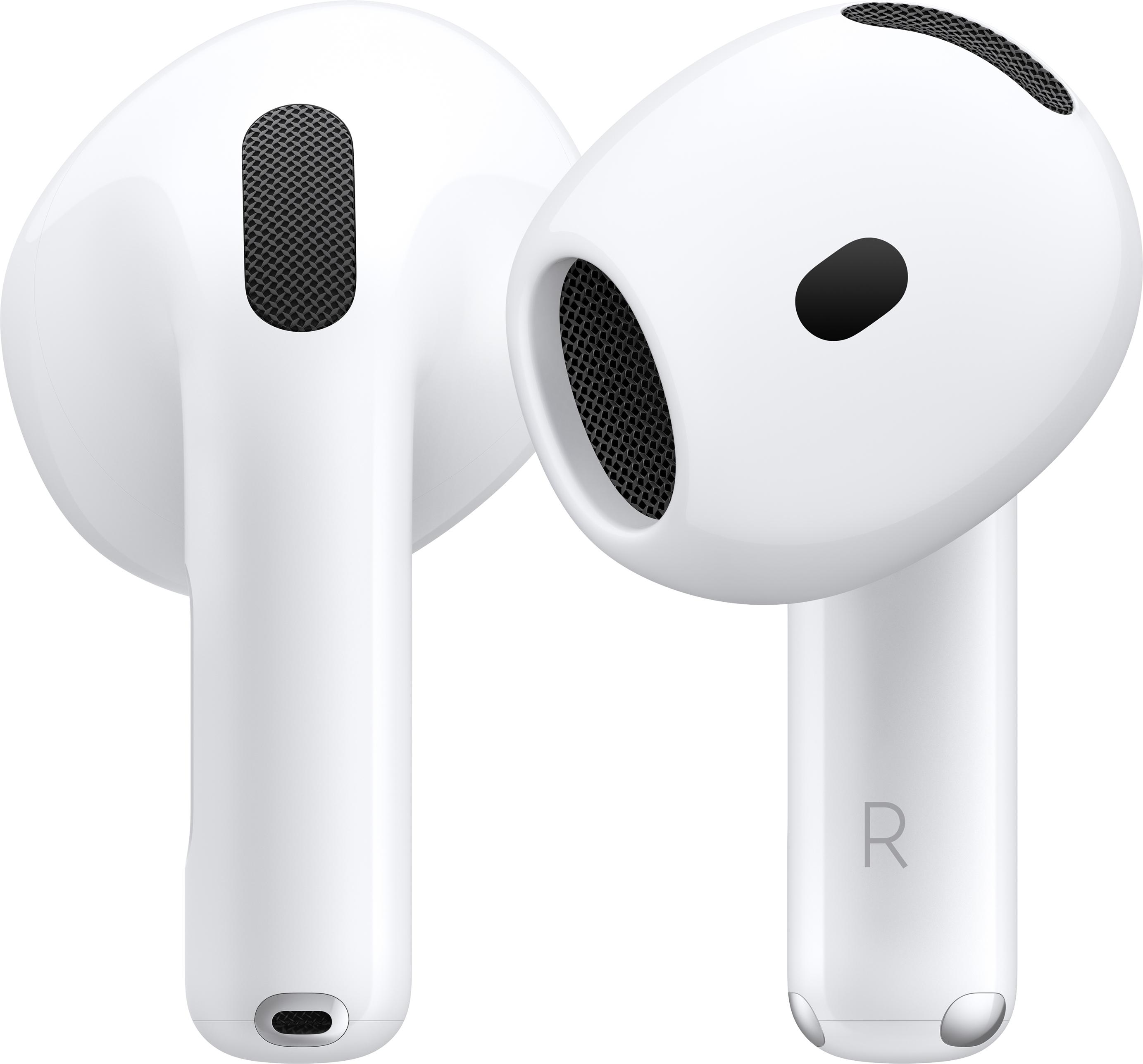Apple AirPods (4. generácia) AirPods 4, Bezdrôtové, Hovor/Hudba/Sport/Každodenné, Slúchadlá, Biele