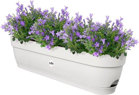 OEM Außen-Beet mit Regenwasserspeicher in Weiß - 70 cm Breite 2026