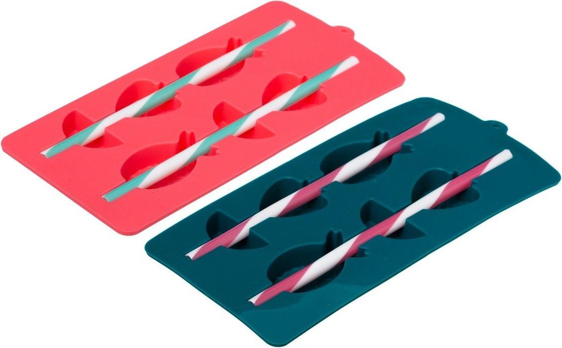 LBINYLING Stampo Per Cubetti Di Ghiaccio In Silicone A Forma Di Gatto 3D - 4 Pezzi Con Coperchio E Imbuto, Per Cocktail E Whisky - 5