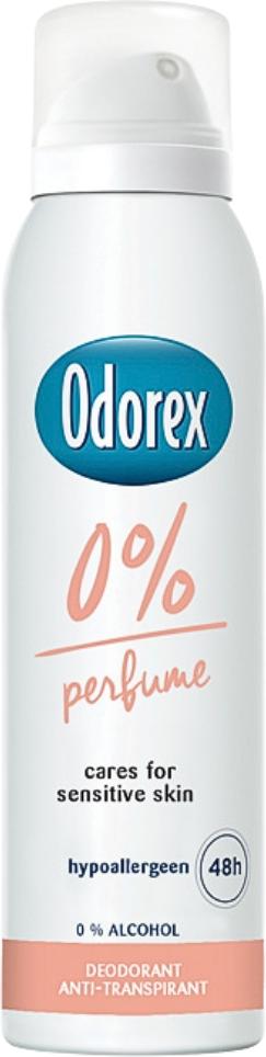 Odorex Deodorant Spray – 0 % parfümfrei – parfümfrei – 150 ml - 1 Stück 872141