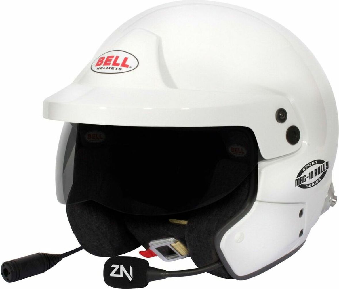 Helm Bell MAG-10 RALLY SPORT Weiß
